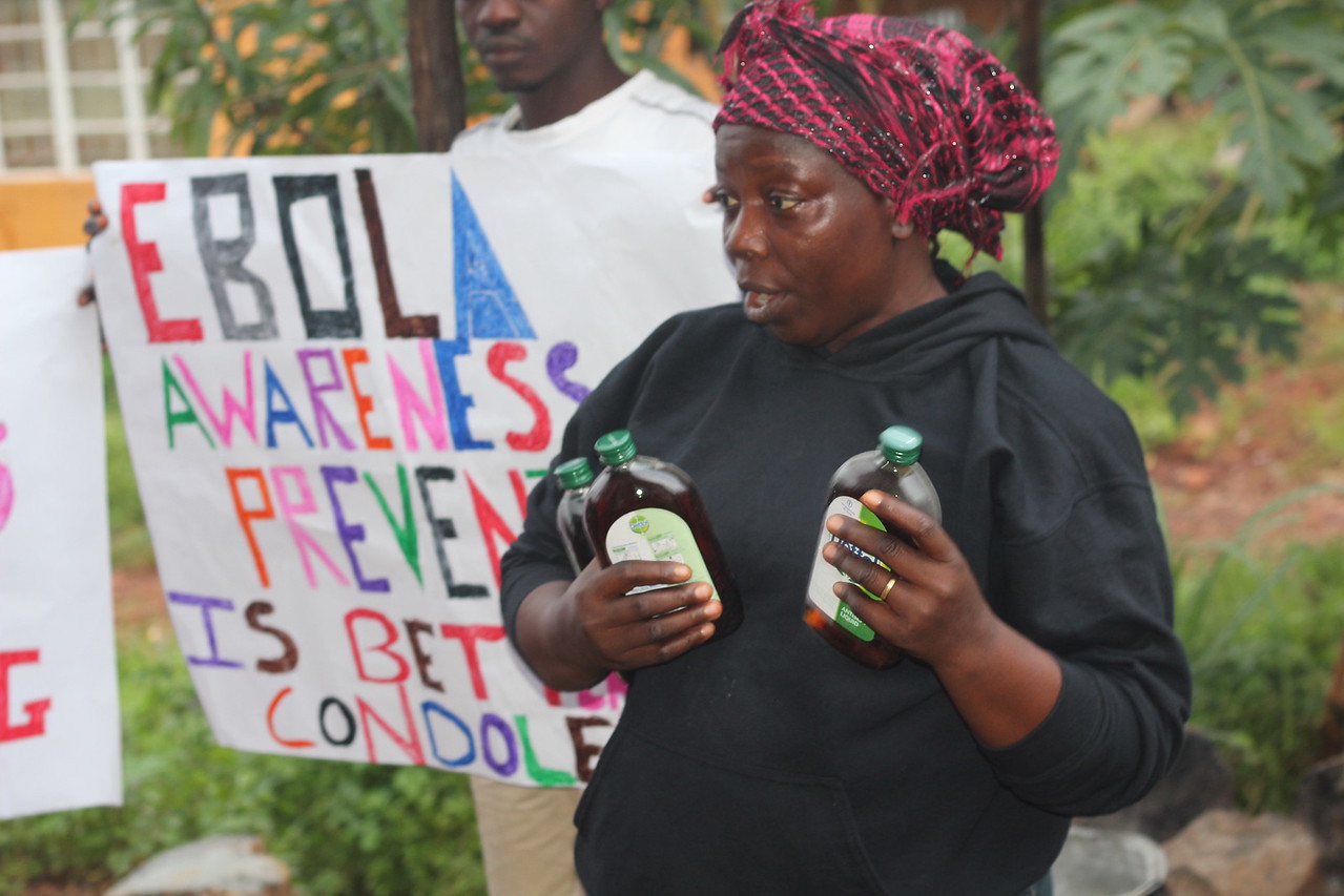 Nurse Ruth - a health worker who died while fighting Ebola in 2015.